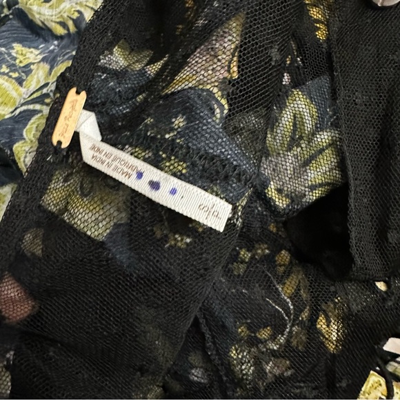 Free People Free Funky Edgy Worth Tunic Top Small - Picture 6 of 6